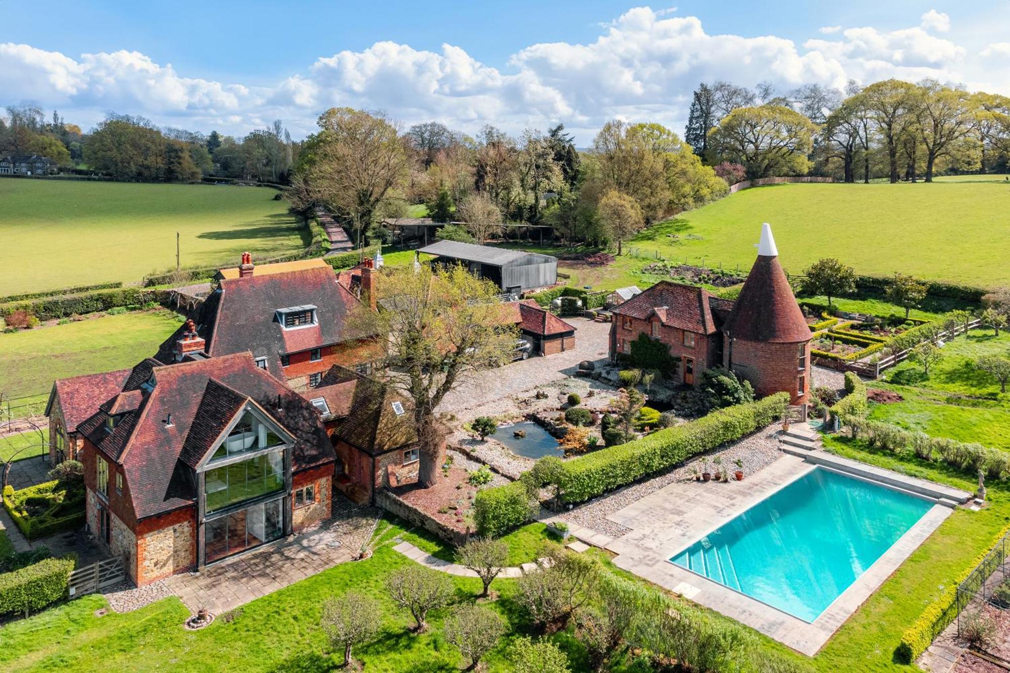 Crockham Hill Hurst Farm B&B المظهر الخارجي الصورة